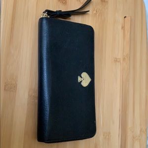 Black Kate Spade wallet
